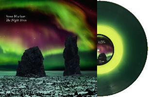 Steve Hackett - 2017 The Night Siren - Transparent Petrol Green vinyl LP/CD - 357 kr.